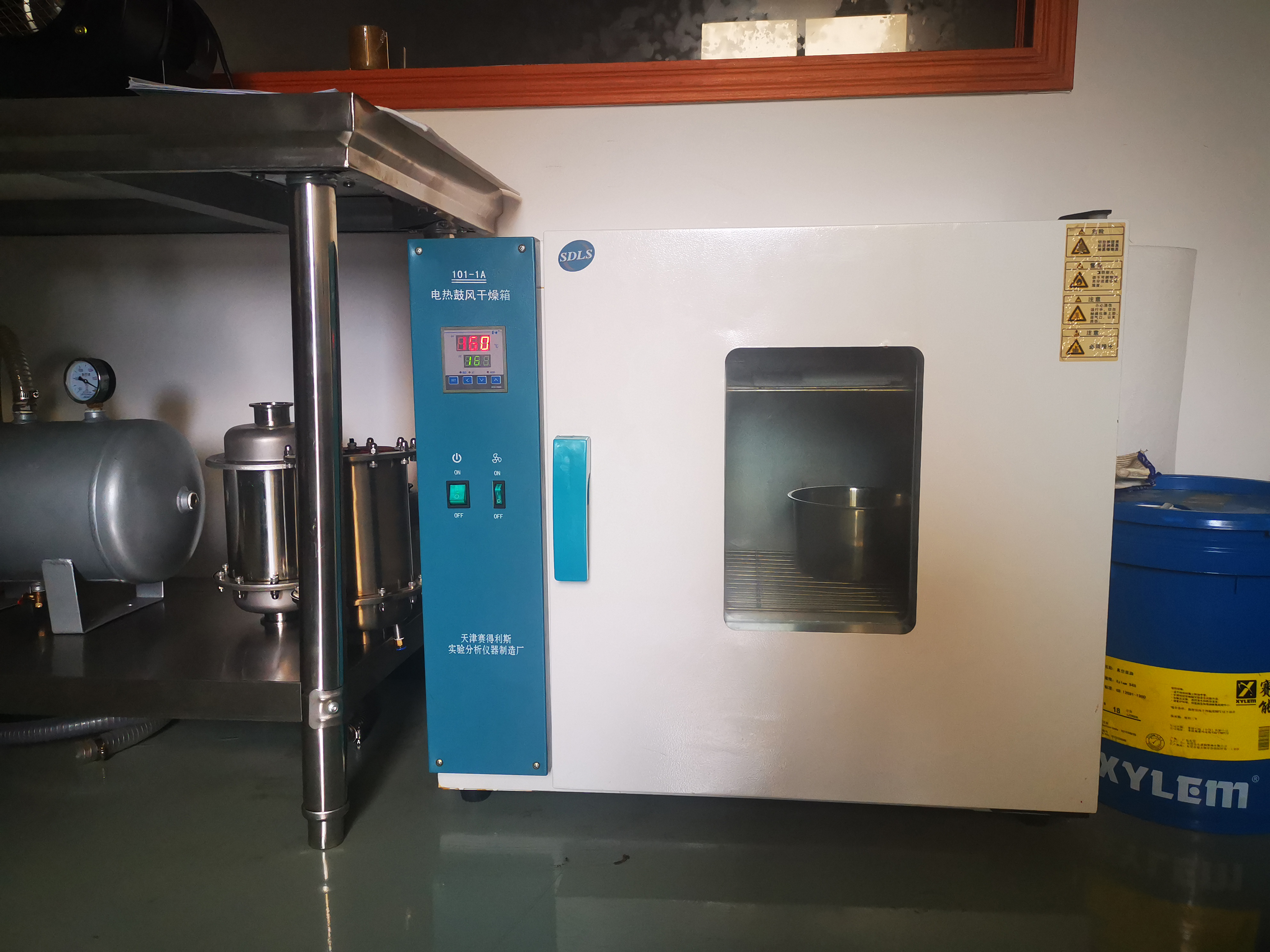 滤哥过滤器耐160℃ 高温试验