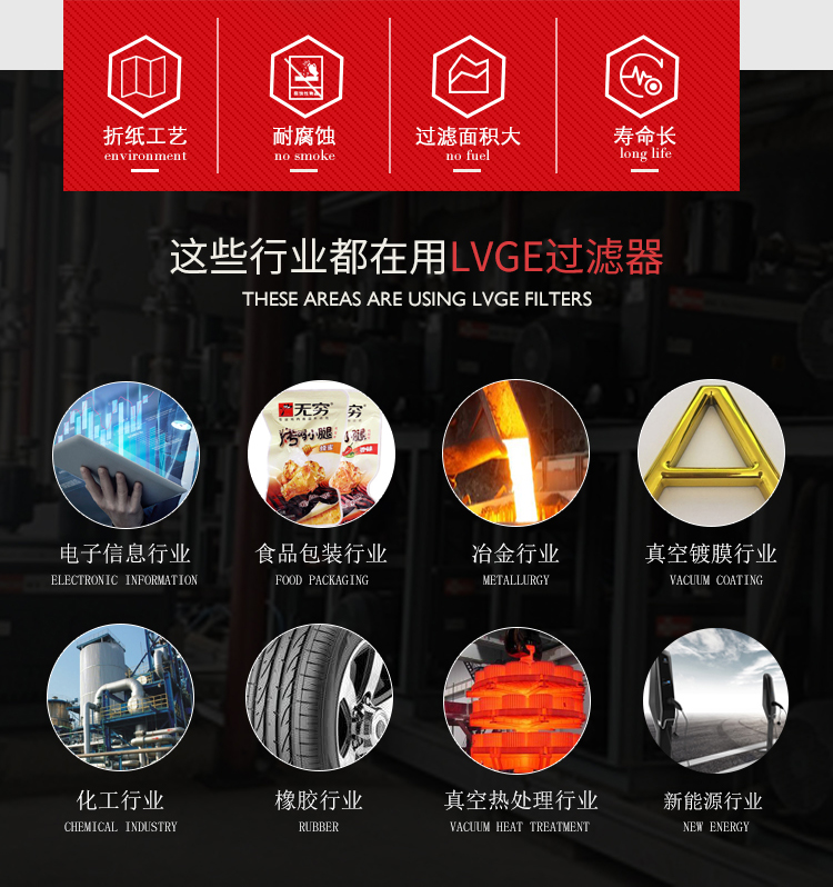 真空泵除尘过滤器